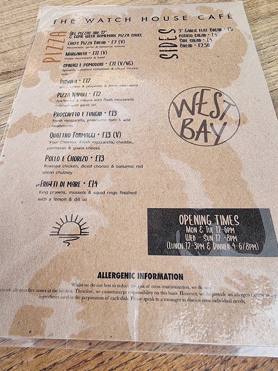 Menu The Watch House-4